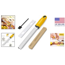 Professional Stainless Steel Lemon Zester & Grater - Enhance Your Cooking Style