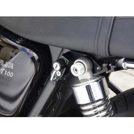 BABY FACE 009-LCT02BKL Triumph Bonneville Helmet Lock, Left Black