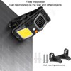 Clip On Solar Wall Lamp Motion Sensor Waterproof Portable Bug