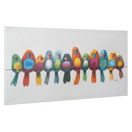 Yosemite Home Decor ARTAC0436C Birds on A Wire I Multi, 48.00" x 1.50"