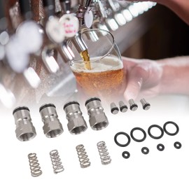 Ball Lock Keg Posts Prevent Leakage 18mm Hygienic Female Thread Stainless Steel Trigger Spring for Home