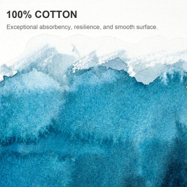 PHOENIX 100% Cotton Watercolor Paper Postcards, Cold Press Water Color Sketchbook, 45 Sheets - 4x6 Inches/3 Pack Blank Postcard, 140lb/300gsm Acid-Free Art Paper Pad for Mailing, DIY Card
