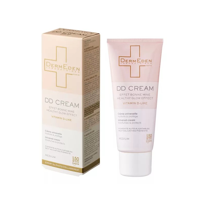 Dermeden Dd Cream Antiedad Defensa Día ,vitamina D Spf 50+