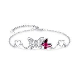 PARYFO Women's Bracelet Sterling Silver Koala/Butterfly/Horse/Heart/Angel Bracelet, Cute Animal Bracelet, Jewellery for Women, Girls, Children, Daughter, Birthday, Christmas Gifts, Sterling Silver