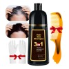 Shampoo Tinte Instantáneo Cubre Canas Natural Jengibre 500ml