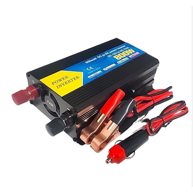 High-Power DC to AC Power Inverter – 12V to 110V/220V
