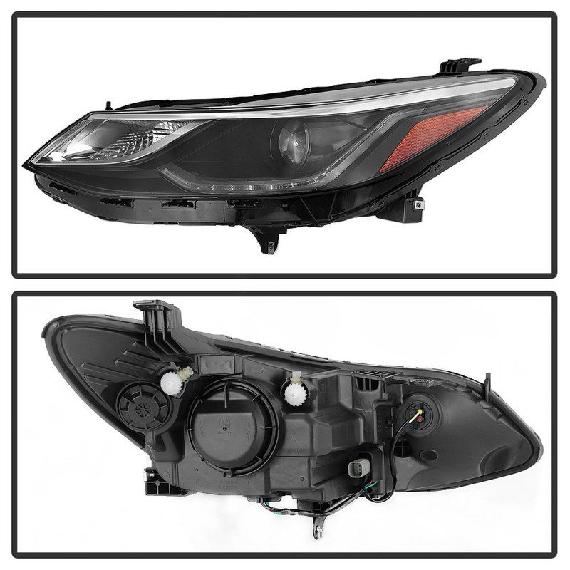 ACANII - For 2016-2018 Chevy Cruze Stock Projector Style w/LED