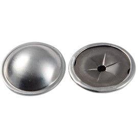 Insulation Dome Cap Washers (500, Aluminum) Made in USA