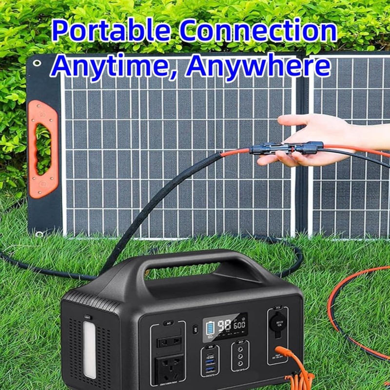2 m / 6.56 ft 4 in 1 solar panel