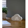 BRUNO Cloud Clock Digital Clock LED Table Clock Date Temperature