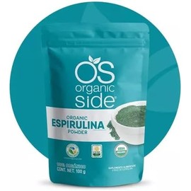 ORGANIC SIDE ESPIRULINA ORGÁNICA EN POLVO 100 G
