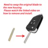 Modified Key Shell For Vauxhall Astra GTC Key Fob 3