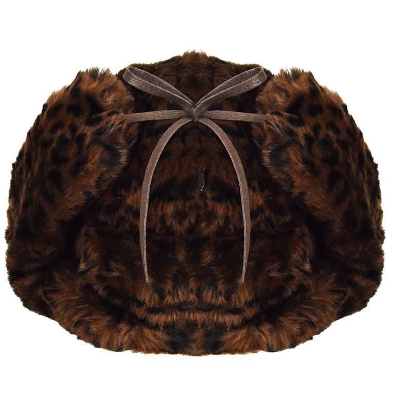 Kangol Leopard Trapper - Leopard/L Leopard, Large