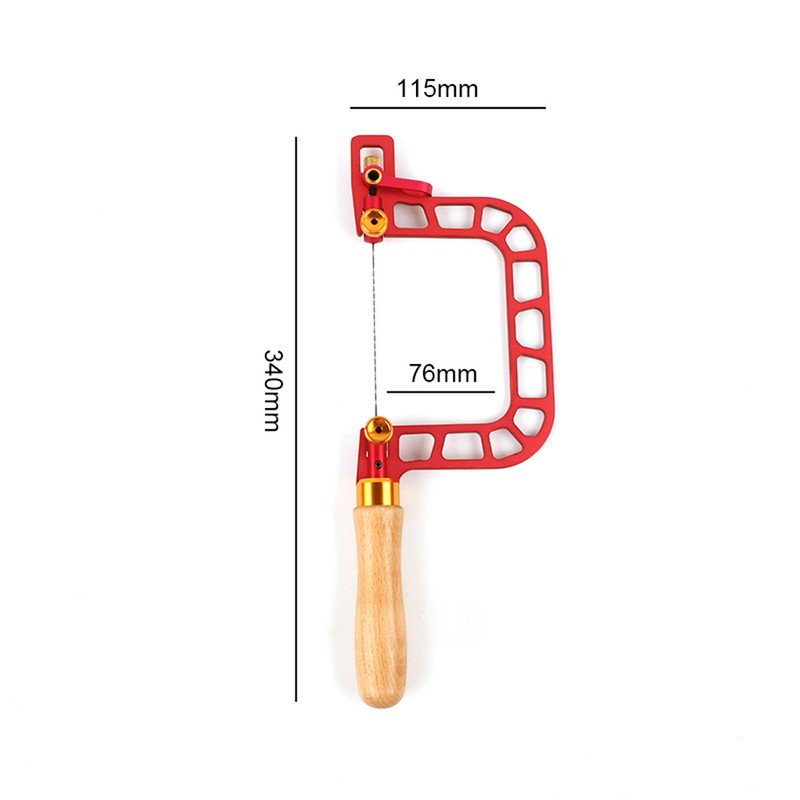 Alloy Steel Manual Wire Saw Aluminum Alloy Frame Fret Saw