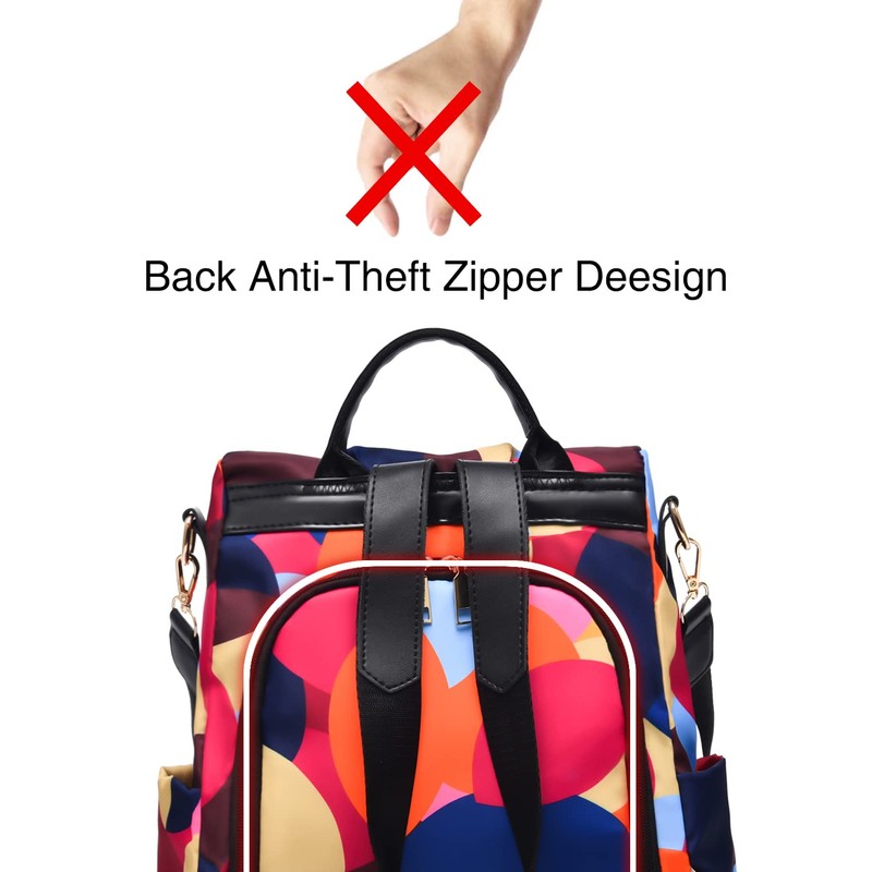 shepretty Women's Backpacks Anti-Theft Rucksack Shoulder Bags,0299-f