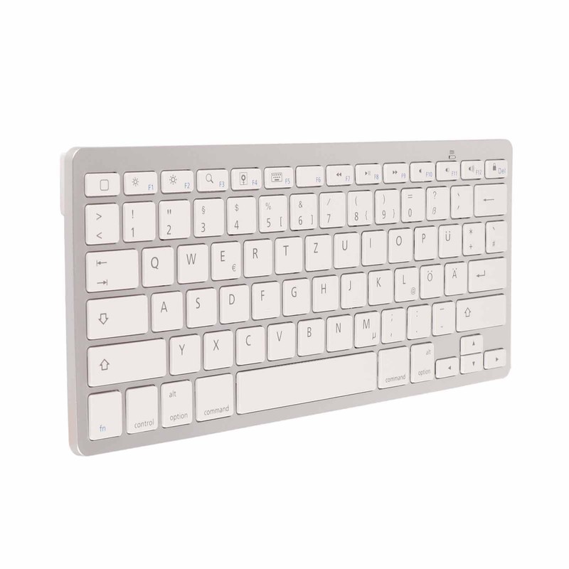 Wireless Keyboard Portable Universal Slim Silent Wireless Bluetooth German Keyboard