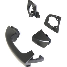 Garage-Pro Rear, Driver Side Exterior Door Handle Compatible with 2010-2014 Volkswagen Golf, Volkswagen GTI, Fits 2012-2013 Volkswagen Golf R