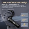 NVAHVA Single Bluetooth Phone Earpiece 48Hrs Earbud One Ear Piece