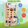 wakelnsa Montessori Busy Board,Montessori Toys for 1-3 Years Old,Baby Sensory