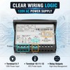 Digital Temperature Controller XR06CX-4N1F1 for Commercial Refrigeration, 120V Replacement for