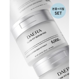 Daera [Main product + refill] LHA Hwajalmuk Glow Fit Serum Pad / [본품+리필] LHA 화잘먹 글로우핏 세럼 패드