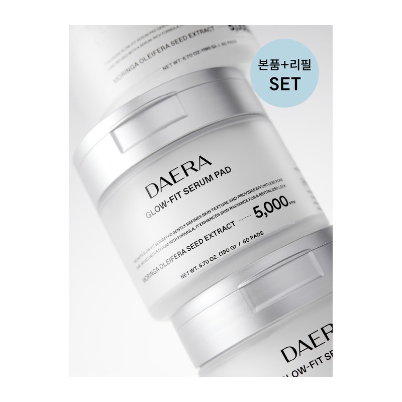 Daera [Main product + refill] LHA Hwajalmuk Glow Fit Serum