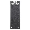 SKANDH Iron Black Antique Powder Coated 8.9" X 2.9" Inch