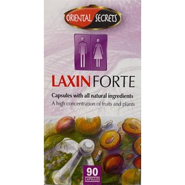Laxin Forte Regular Bowel Movement 90 Capsules Kosher