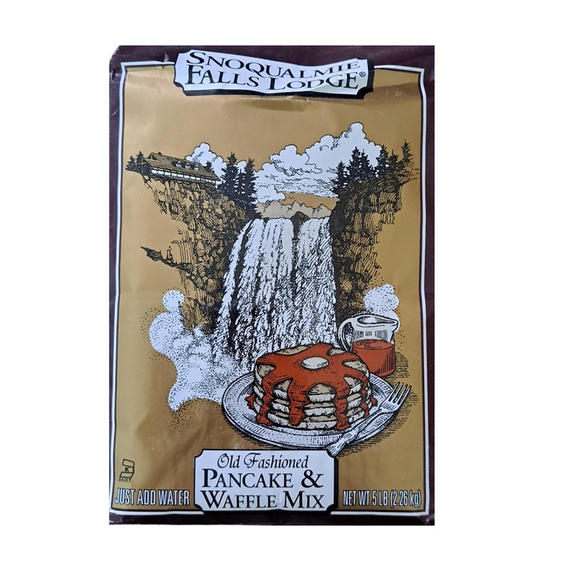 Snoqualmie Falls Lodge Old Fashioned PANCAKE & WAFFLE Mix 5lb.(2