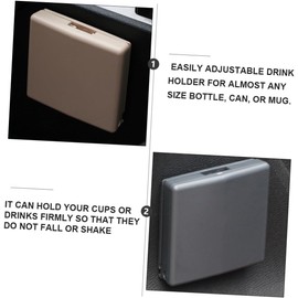 Alipis Portavasos Color Aleatorio de Abs Negro Plegable para Coche Diseño Fácil de Almacenar Adecuado Interior del Automóvil