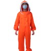 Orange Beekeeper One Piece Bee Suit Beekeeping Protective Clothes Beekeeping