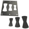 3DEXCEL Router Jig Template For Bowtie Inlay Wood Working /