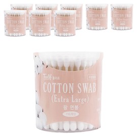 Tulip Extra Large Cotton Swabs, 110 pieces, 9 pcs / 툴리프 엑스트라 라지 왕면봉, 110개입, 9개