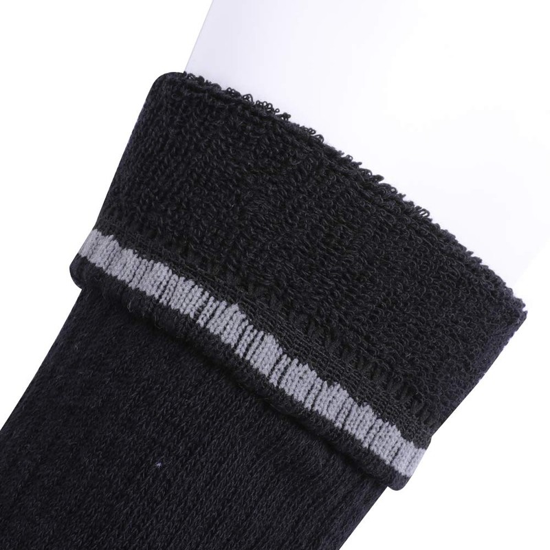 EnerWear 10P Pack Men's Cotton Moisture Wicking Heavy Cushion Crew