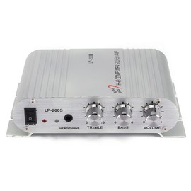 12V Auto Car Amplifier Stereo Audio Amp Receiver 20Wx2 High Power HIFI Stereo Sound