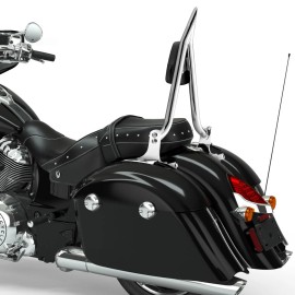 21ST 25" Chrome Sissy Bar Backrest for Indian 14-25 Chieftain Roadmaster Challenger