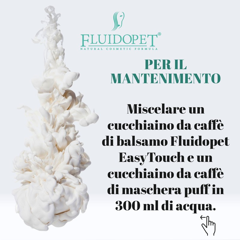 Fluidopet Mask Puff Volumising and Fixative for Dogs and Cats