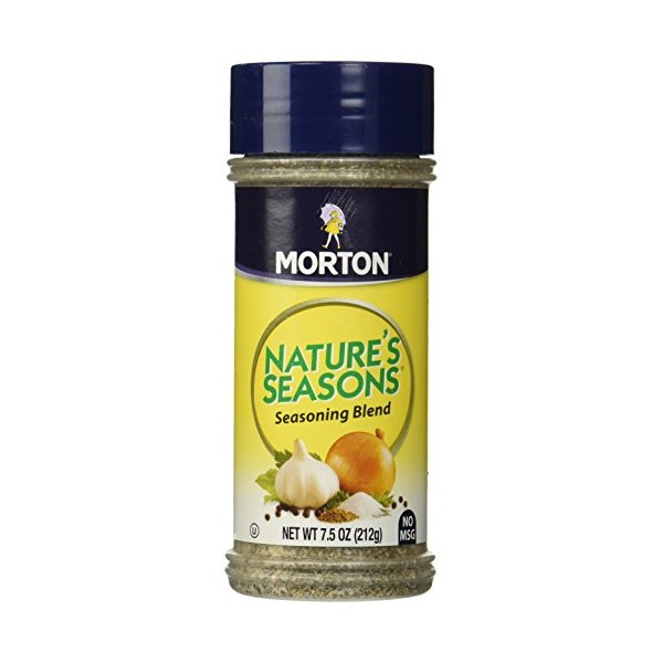 Mortons Natures Seasons No MSG Seasoning Blend 7.5oz Bottle (Pack of 3)