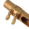 Yibuy Golden Brass #7 B Flat Tenor Saxophone Mouthpiece Kit