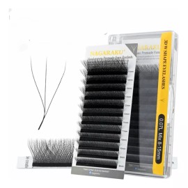 Nagaraku Blister Nagaraku 3d W Shape Curva L Extensión De Pestañas