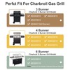Grill Replacement Parts for Charbroil 463344015, 463343015, 463433016, 463240015, 463432215