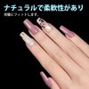 TOMICCA Nail Tips, Long Square, Pre-Sanded, 12 Sizes, Clear Tips,