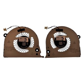 VoltaGuru New Laptop CPU + GPU Cooling Fans for Dell Inspiron 15 7577, G Series G7 7588