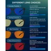 ANYLUV Blue Light Glasses for Men, Computer Gaming Glasses men,