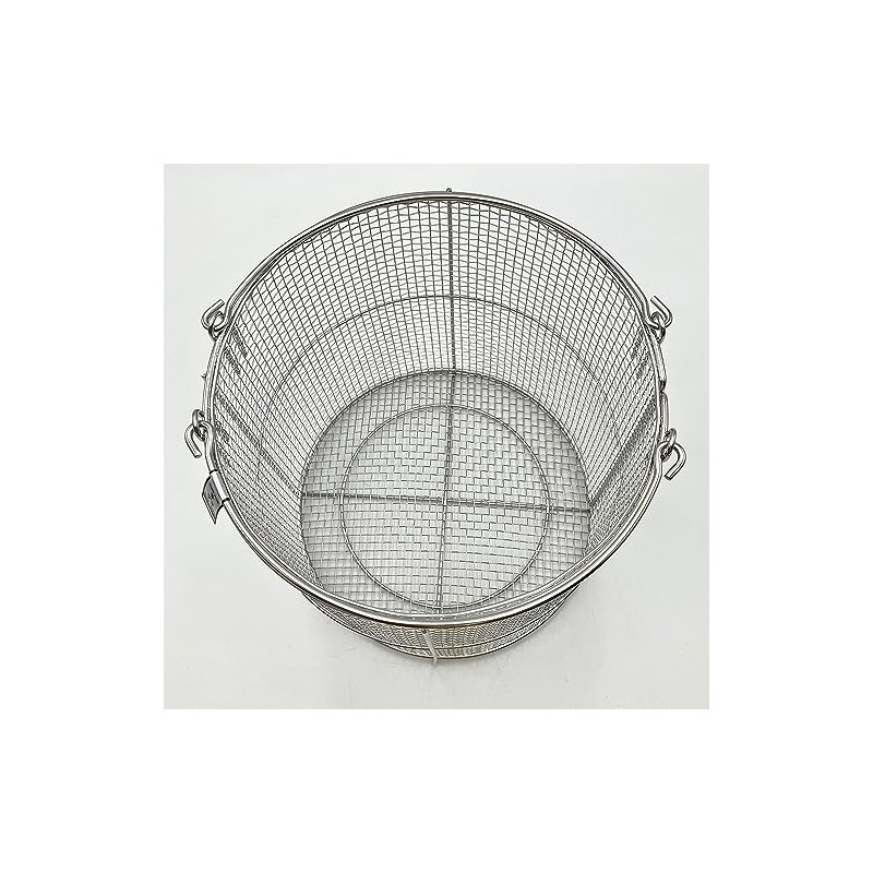 UI Kasei Stainless Steel Cleaning Basket, Round Type, Special Medium