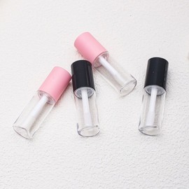 DIY Cosmetic Kit: Empty Tint Containers for Making Natural Lip Balm & Lip Gloss Pink Components 12ea