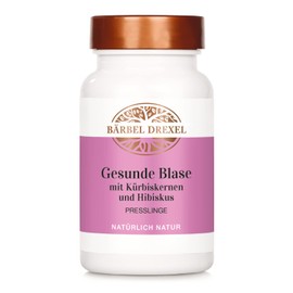 BÄRBEL DREXEL® Healthy Bladder with Pumpkin Seeds and Hibiscus Pellets (Pack of 120) Bladder Weakness Unique Formula Pumpkin Extract Cranberry Vitamin C 100% Vegan Manufacture Germany Restless Bubble