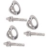 3Pair Rock Climbing Bolt Hanger Stainless Steel Climbing Anchor for