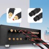 Preffair 2 Units XLR Female to RCA Female HiFi Stereo