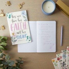 Faithful Finds Faith Prayer Journal Notebooks for Women with Quotes (5x8 In, 6 Pack)